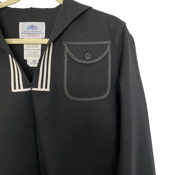 DSCP Quarterdeck Collection Mens Navy Blue Dress Jumper - Size 40R - Picture 2 of 5